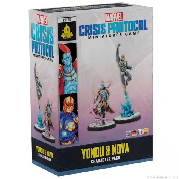 Découvrez Yondu et Nova de nouveaux personnages pour le jeu de figurines Marvel Crisis Protocol , a découvrir absolument