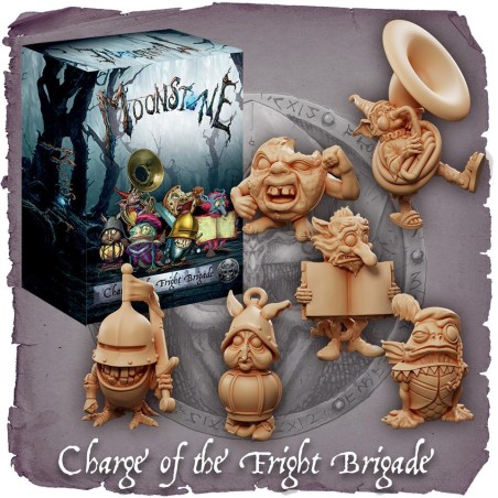 Charge of the Fright Brigade est la nouvelle bande pour le jeu de figurines etonnant Moonstone dans l'univers du folklore européen, a découvrir absolument