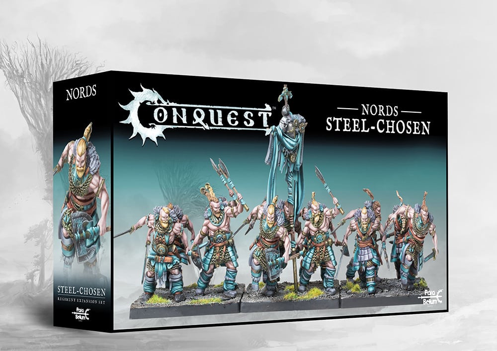 Steel Chosen - Nords est une nouveauté de Parabellum pour votre armée préférée de Conquest the last argument ok kings de nos amis de Para-bellum