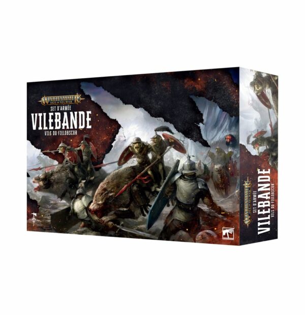 Découvrez la nouvelle superbe boite d'armée composée exclusivement de loups avec la Set d'Armée Gloomspite : Vilebande , un bon début dans cette armée