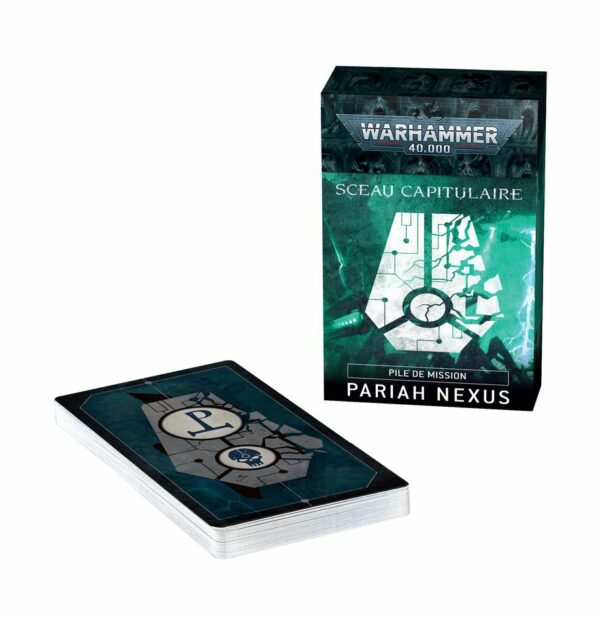 Découvrez la nouvelle Sceau Capitulaire Nexus Pariah paquet d'extension indispensable pour jouer a warhammer 40k