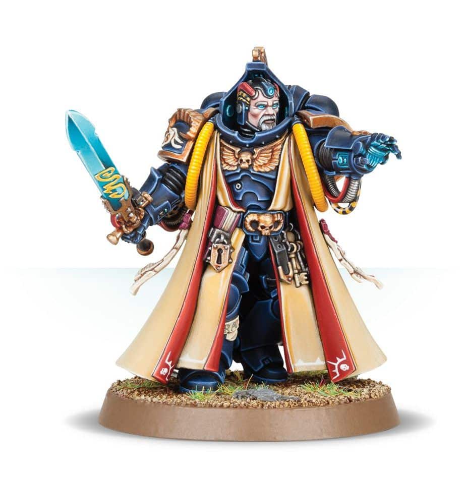 Le Primaris Librarian est l'un des héros emblématique des armées space marine qui déchaîne les énergies Warp sur l'ennemi