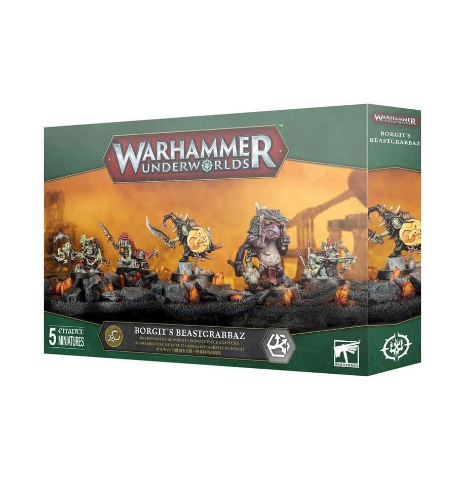 Decouvrez les nouvelles sorties de Games Workshop de cette semaine avec la nouvelle boite Warhammer Underworld Brakonneurs de Borgit