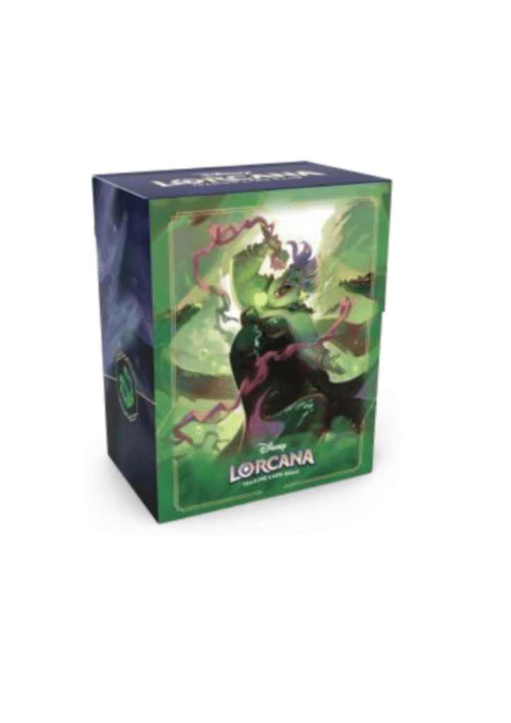 Lorcana Deck Box Ursula: Ile d'Archazia est un excellent moyen de collectionner ce chapitre avec ses nouveaux mecanismes de jeu