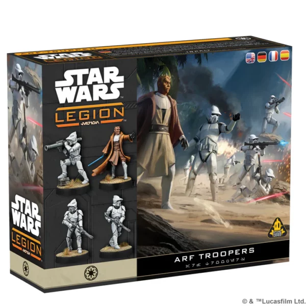 Découvrez une nouvelle unité pour la répiublique galactique dans Star Wars Legion , avec les superbes ARF Troopers