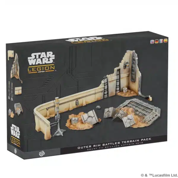 Outer Rim Battles Terrain Pack , une nouvelle extension de décor pour votre jeu de figurines favori Star wars Legion !!!!