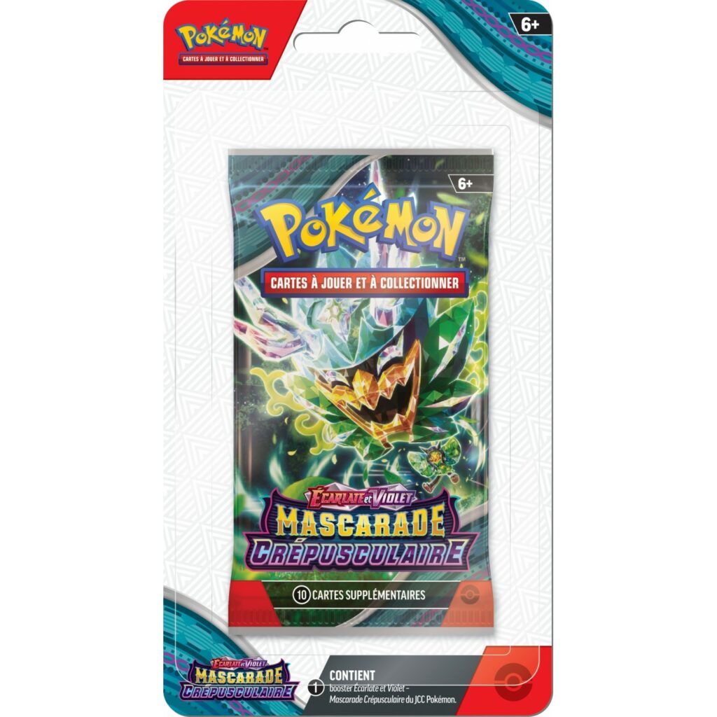 Pokemon Blister EV06 est un moyen simple et original de collectionner votre série préféré , tous les boosters sont sortis de displays ou de coffrets