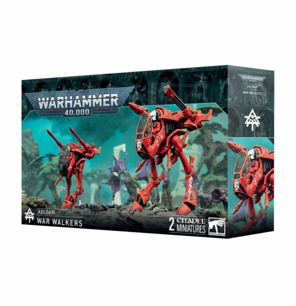 Decouvrez les fils de Khaine avec de nouvelles figurines tel que les Aeldari V10 War Warlkers une occasion unique de débuter cette armée