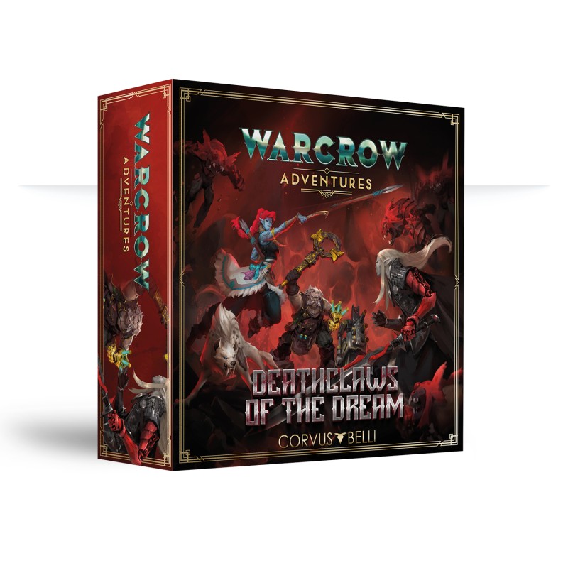 Warcrow Adventures Deathclaws of the dream est une nouvelle extension permetttant à la fois de jouer à WArcrow Adventures ou à Warcrow