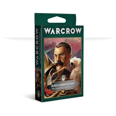 Warcrow Black Legion Hetman est la nouvelle extension pour ce superbe jeu de figurines finement sculptées distribué par Legion Distribution