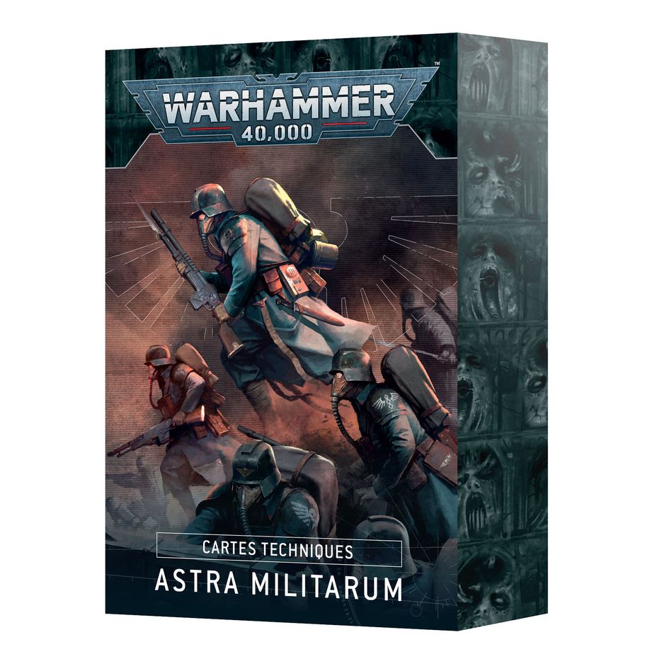 Découvrez les nouvelles unitées pour les Astra militarum avec Astra Militarum: Cartes Techniques une des nombreuses sorties pour etoffer vos armées