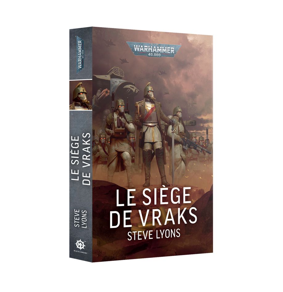 Le Siege de Vraks est le dernier né des romans de la Black Library , des ouvrages à devorer et collectionner car toujours en edition limité