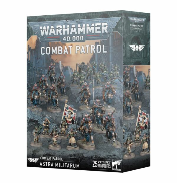 Découvrez les nouvelles unitées pour les Astra militarum avec Astra Militarum: Combat Patrol une des nombreuses sorties pour etoffer vos armées