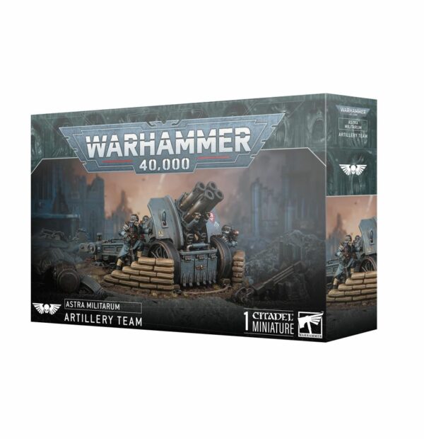 Découvrez les nouvelles unitées pour les Astra militarum avec Astra Militarum: Krieg Artillery Team une des nombreuses sorties pour etoffer vos armées