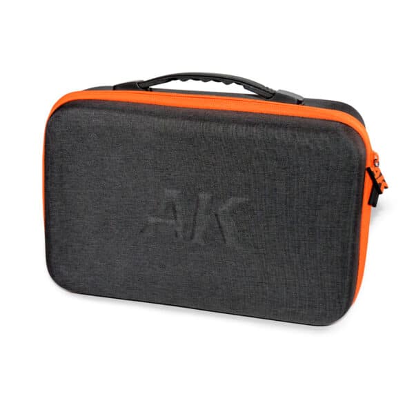 Découvrez la malette AK 3G Special Transport Cloth Case pour transporter avec une protection parfaite pour 60 pots de peintures AK3G