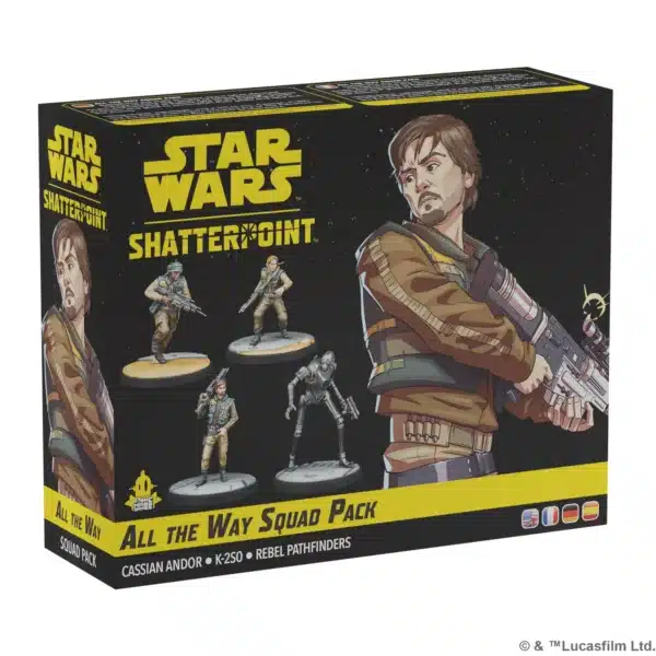 Shatterpoint - All the Way, une nouvelle bande pour etoffer encore votre collection pour ce superbe jeu de figurines Star Wars Shatterpoint