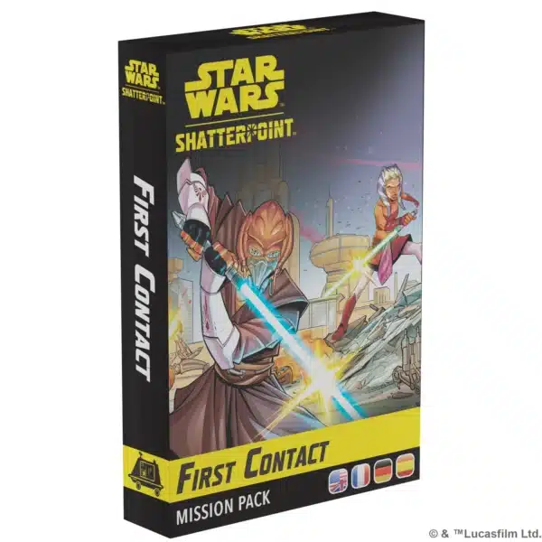 Shatterpoint - First Contact Mission, un pack de mission pour etoffer encore votre collection pour ce superbe jeu de figurines Star Wars Shatterpoint