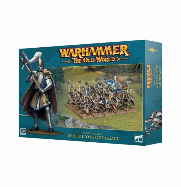 Découvrez les Old World High Elf Realms White Lions of Chrace pour compléter votre armée de Hauts Elfes pour The Old World