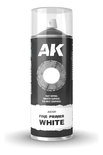 Maxireves a choisi pour vous ce superbe AK Fine Primer White Spray 400 ml afin que vous puissiez découvrir la magnifique gamme de set AK 3G