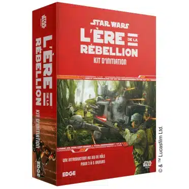 Découvrez Star Wars L'Ère de la Rébellion - Kit d'Intiation qui vous permettras de vous lancer dans l'univers Star Wars Jeux de Rôles