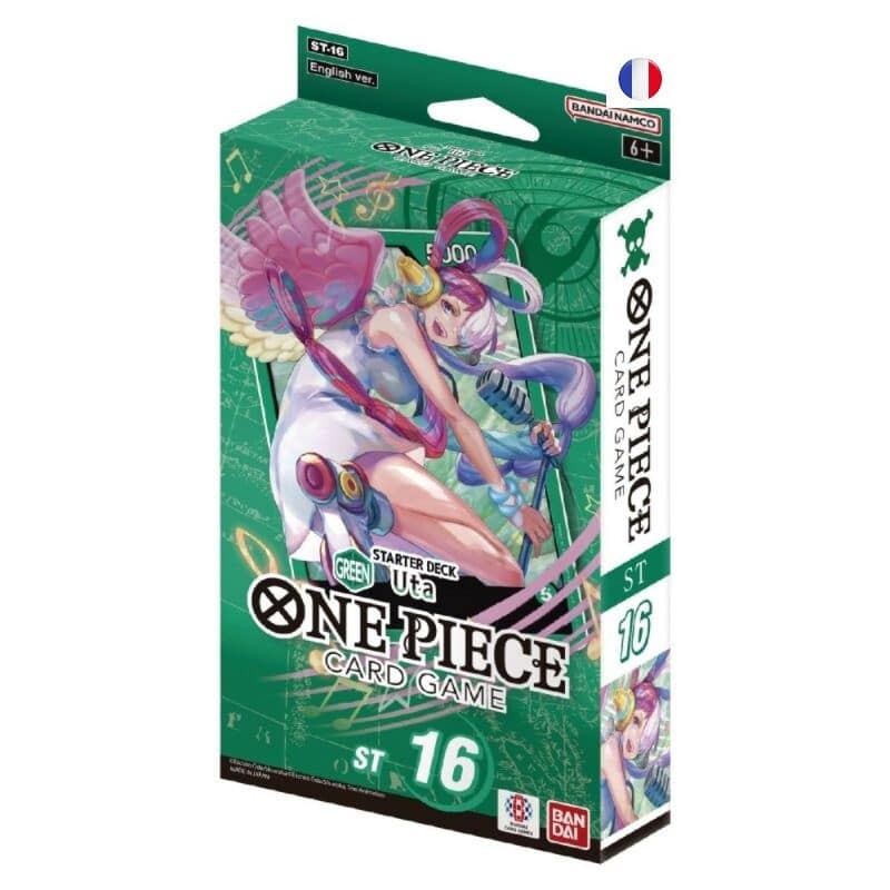 Découvrez le nouveau produit One Piece TCG ST16 – Green Uta – en français un produit incontournable pour votre jeu de cartes favori