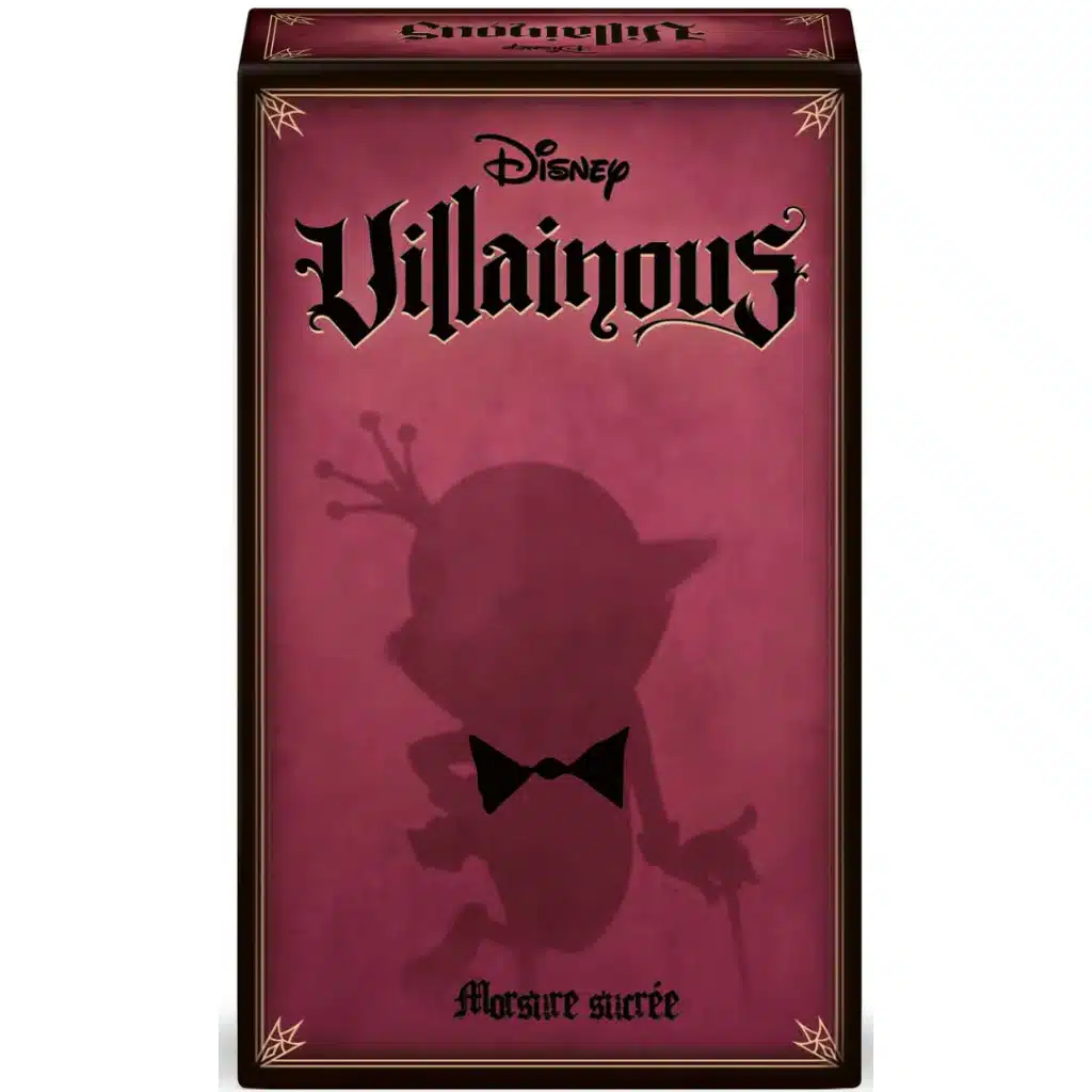 Découvrez Disney Villainous Morsure Sucrée une extension pour Disney Villainous qui apporte deux nouveaux méchant pour plus de fun et d'amusement