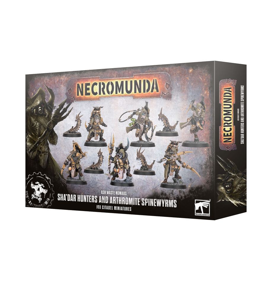 Necromunda: Sha'dar Hunters est la nouvelle sortie pour necromunda avec une nouvelle faction peuplée de superbes figurines