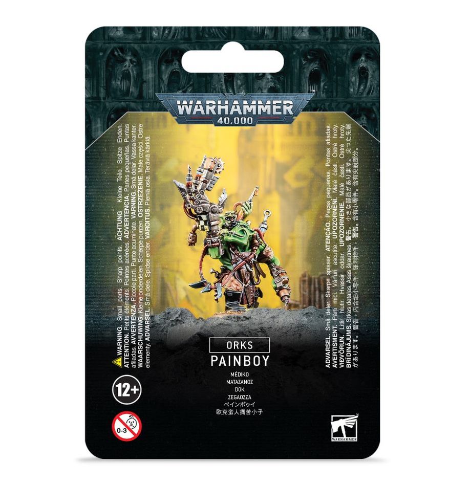 Découvrez la superbe nouveauté de Games Workshop avec la figurine de Painboy, un atout précieux dans vos armées Ork, à acquérir absolument