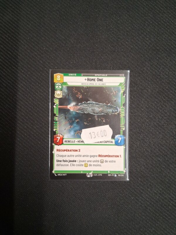 Star wars Unlimited : Carte légendaire : Home One