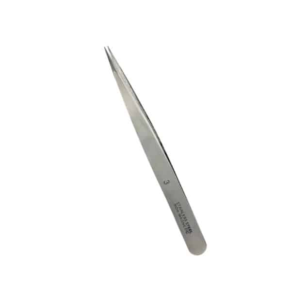 Cette pince fine est idéale pour manipuler, tenir, positionner de très petites pièces et composants avec une grande précision.