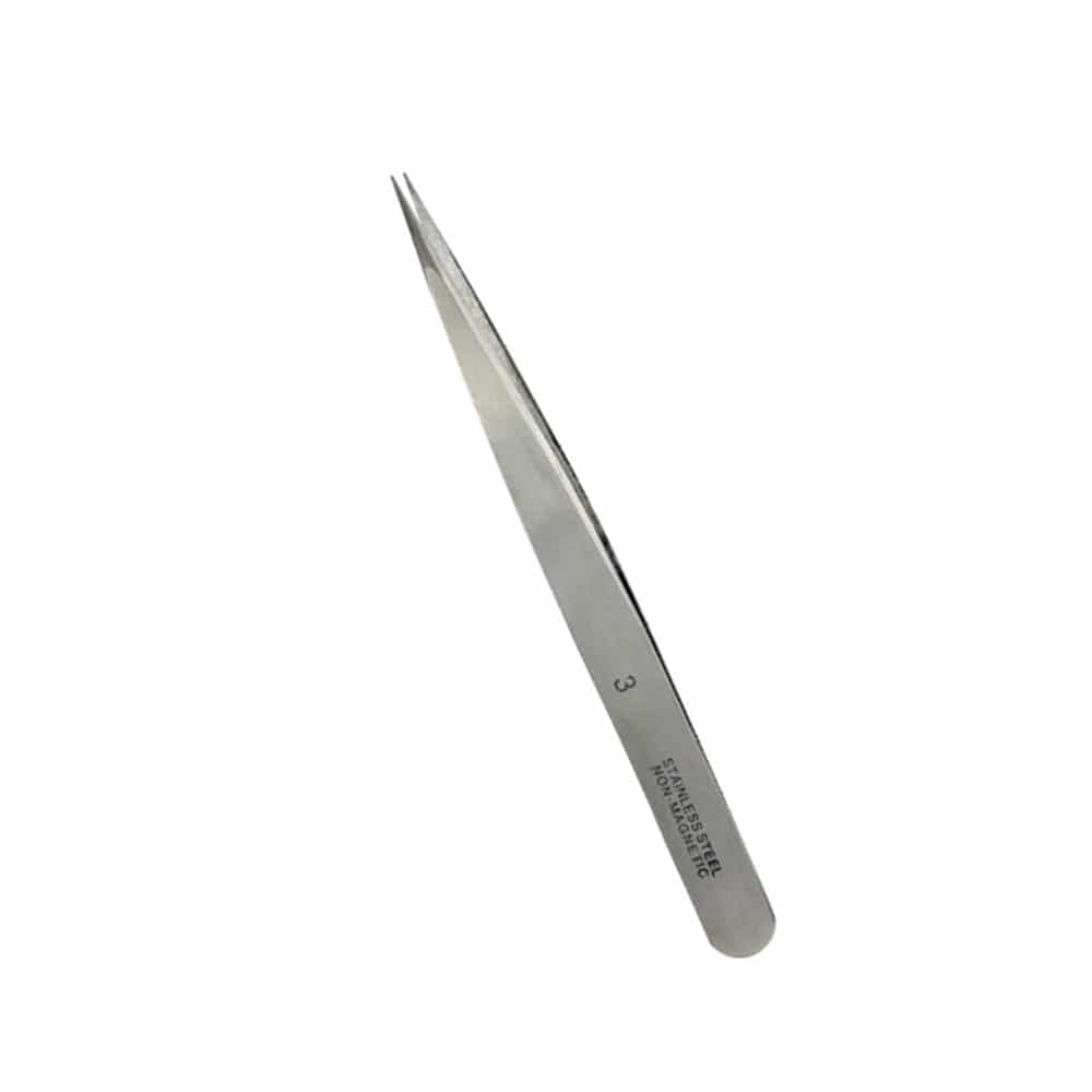 Cette pince fine est idéale pour manipuler, tenir, positionner de très petites pièces et composants avec une grande précision.