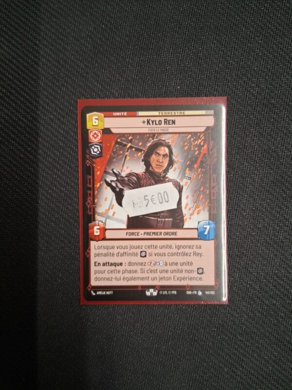 Star wars Unlimited : Carte légendaire : Kylo Ren