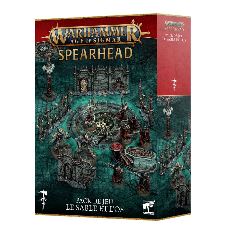 Découvrez les nouveautés Games Workshop avec la Sand and Bone Gaming Pack , de superbes figurines à venir pour votre armée favorite