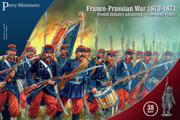 Franco-Prussian War French Infantry est la nouvelle boite des frères perry pour vos armées napoleonniennes pour Legion d'honneur ou Black Powder