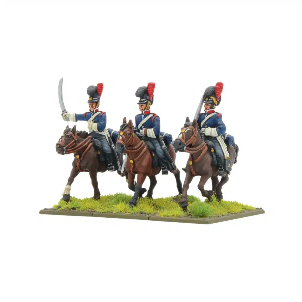 Napoleonic Portuguese Cavalry group est une unité pour les armées portugaises dans le jeu Black Powder et Legion d'honneur