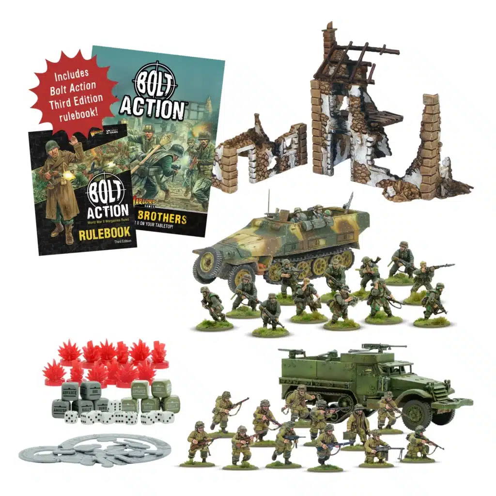 Band of Brothers (Third Edition) vous permet de revivre les batailles entre les pilotes de chars emblématiques de la deuxieme guerre mondiale
