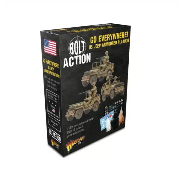 US Jeep Armoured Platoon vous permet de revivre les batailles entre les pilotes de chars emblématiques de la deuxieme guerre mondiale