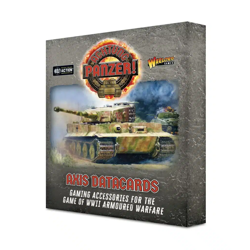 Achtung Panzer! Axis Card Pack vous permet de revivre les batailles entre les pilotes de chars emblématiques de la deuxieme guerre mondiale