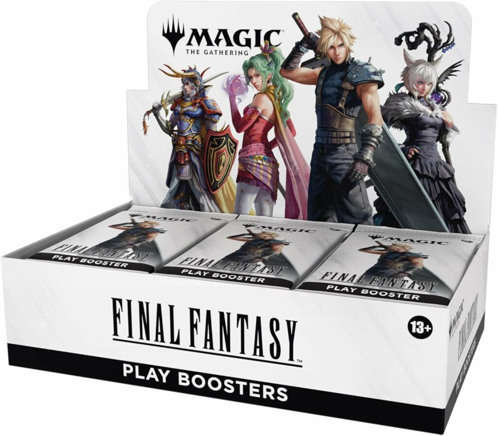 Découvrez Magic Final Fantasy : Display qui accompagne la sortie de cette collaboration entre l'univers du jeu vidéo et cet incontournable jeu de cartes