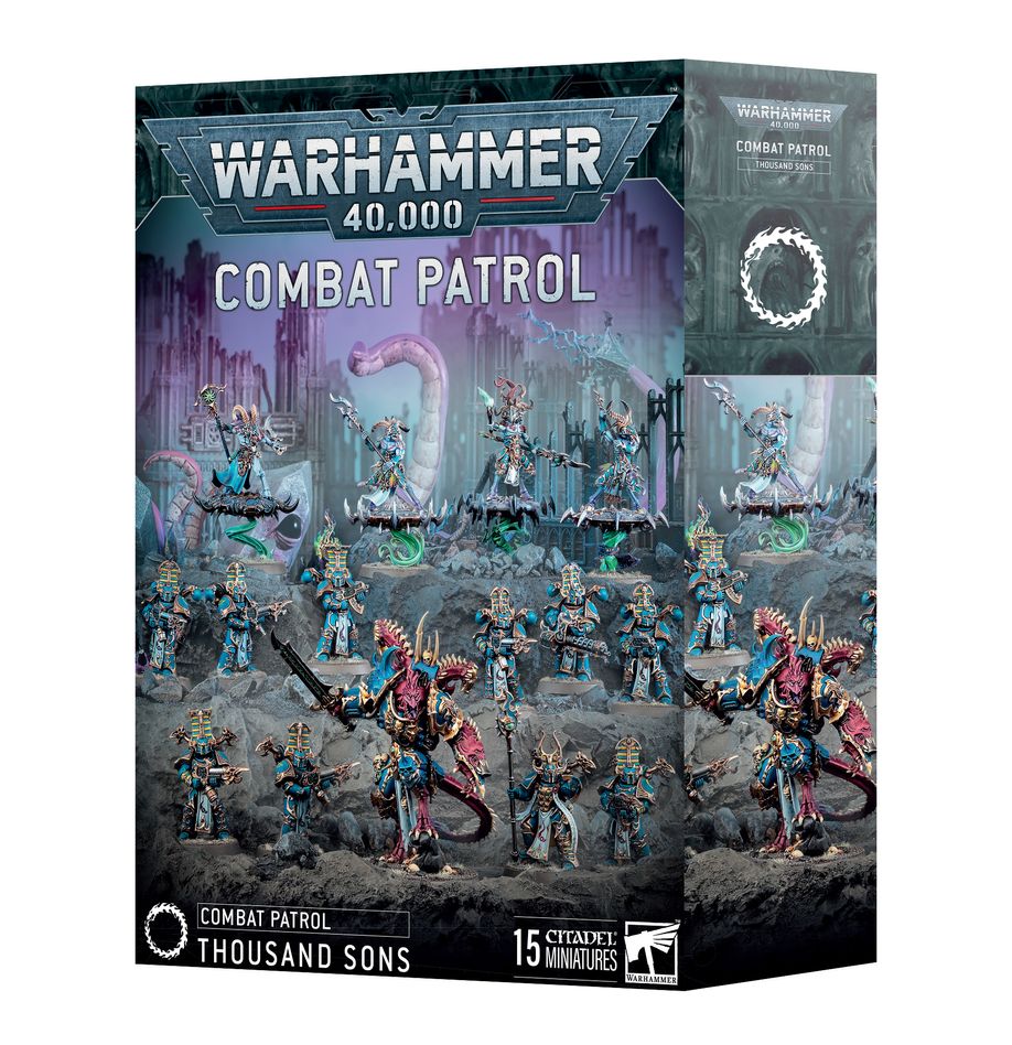 Découvrez la Patrouille Thousand Sons qui accompagne toutes les sorties pour les fils de Magnus : les redoutables Thousans Sons