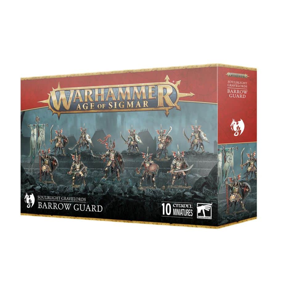 Découvrez les nouveautés Games Workshop avec Soulblight Gravelords :Gardes des Tertres , de superbes figurines à venir pour votre armée favorite