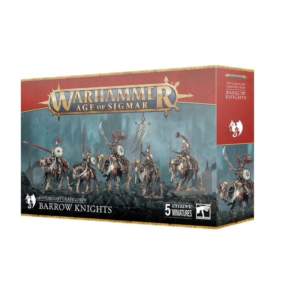 Découvrez les nouveautés Games Workshop avec Soulblight Gravelords :Chevaliers des Tertres , de superbes figurines à venir pour votre armée favorite
