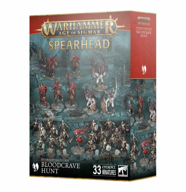 Découvrez les nouveautés Games Workshop avec la Spearhead Chasse Sanguivore , de superbes figurines à venir pour votre armée favorite
