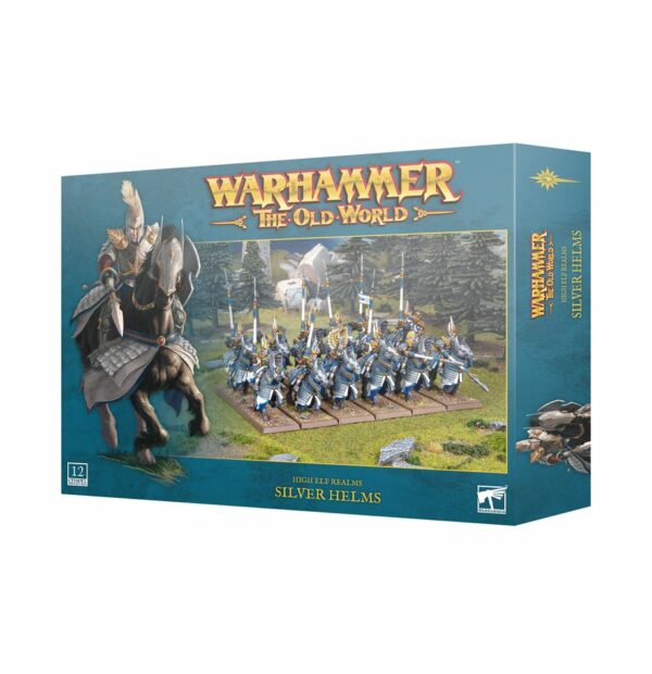 Découvrez les Old World High Elf Realms : Silver Helms, un leader ou porte étendard obligatoire dans toute armée de Haut Elfes