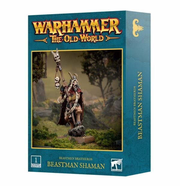 Découvrez les Old World Beastmen Shaman, une des sorties qui accompagnent la faction des Beastmen pour Warhammer The Old World