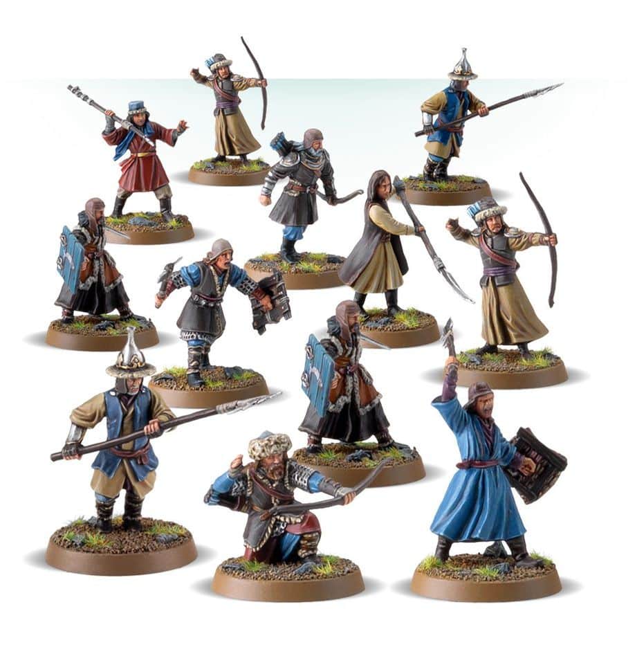 Les Laketown Militia Warband font partie de la collection emblématique de Warhammer, inspirée de l'univers du Seigneur des Anneaux.