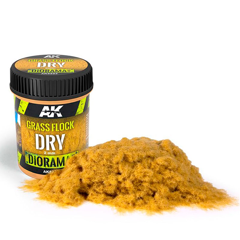 Découvrez Grass Flock 2mm Dry, l'herbe artificielle ou statique est l'un des produits les plus couramment utilisés dans tous les genres de modélisation.
