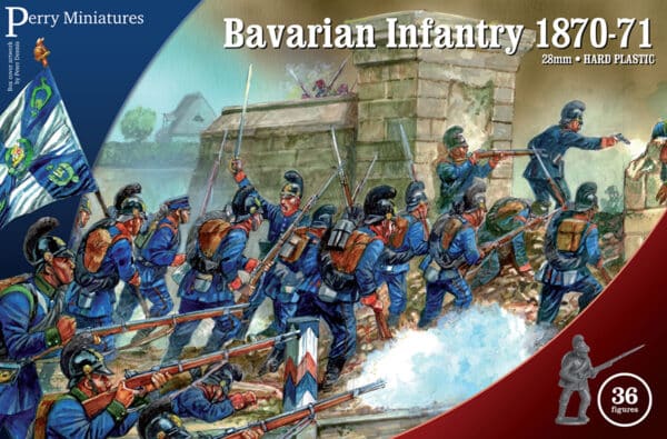 Franco-Prussian Bavarian Infantry est la nouvelle boite des frères perry pour vos armées napoleonniennes pour Legion d'honneur ou Black Powder