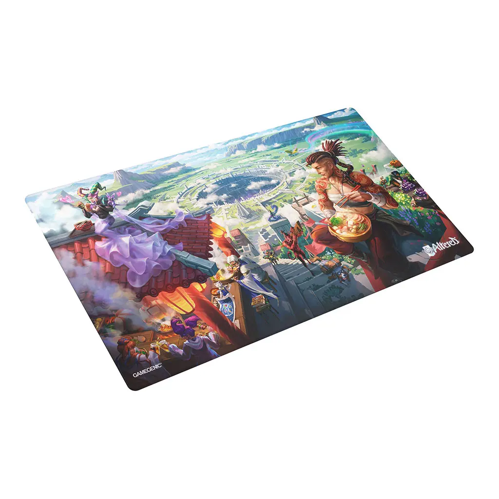 Découvrez le nouveau TCG Altered avec le Playmat First Outpost, une occasion simple de se lancer dans ce futur grand nom des TCG en France