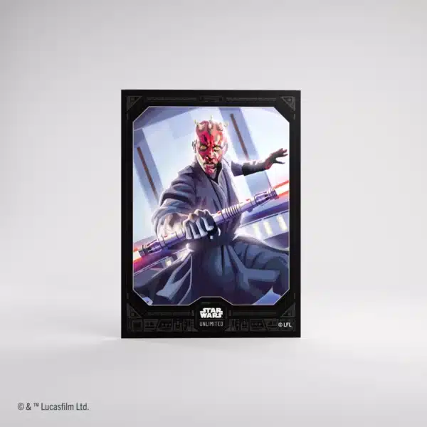 Star Wars Unlimited TCG: Legendes de la Force : Sleeves Darth Maul